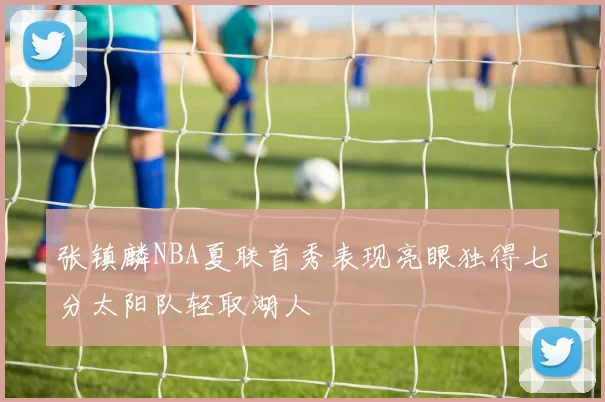 张镇麟NBA夏联首秀表现亮眼独得七分太阳队轻取湖人