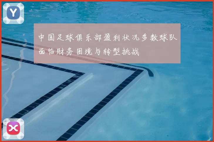 中国足球俱乐部盈利状况多数球队面临财务困境与转型挑战