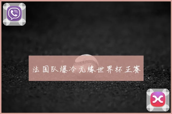 法国队爆冷无缘世界杯正赛